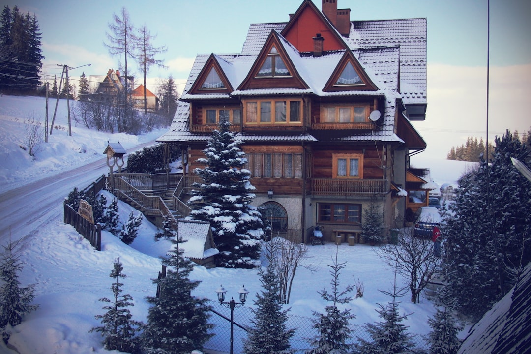 Photo winter zakopane