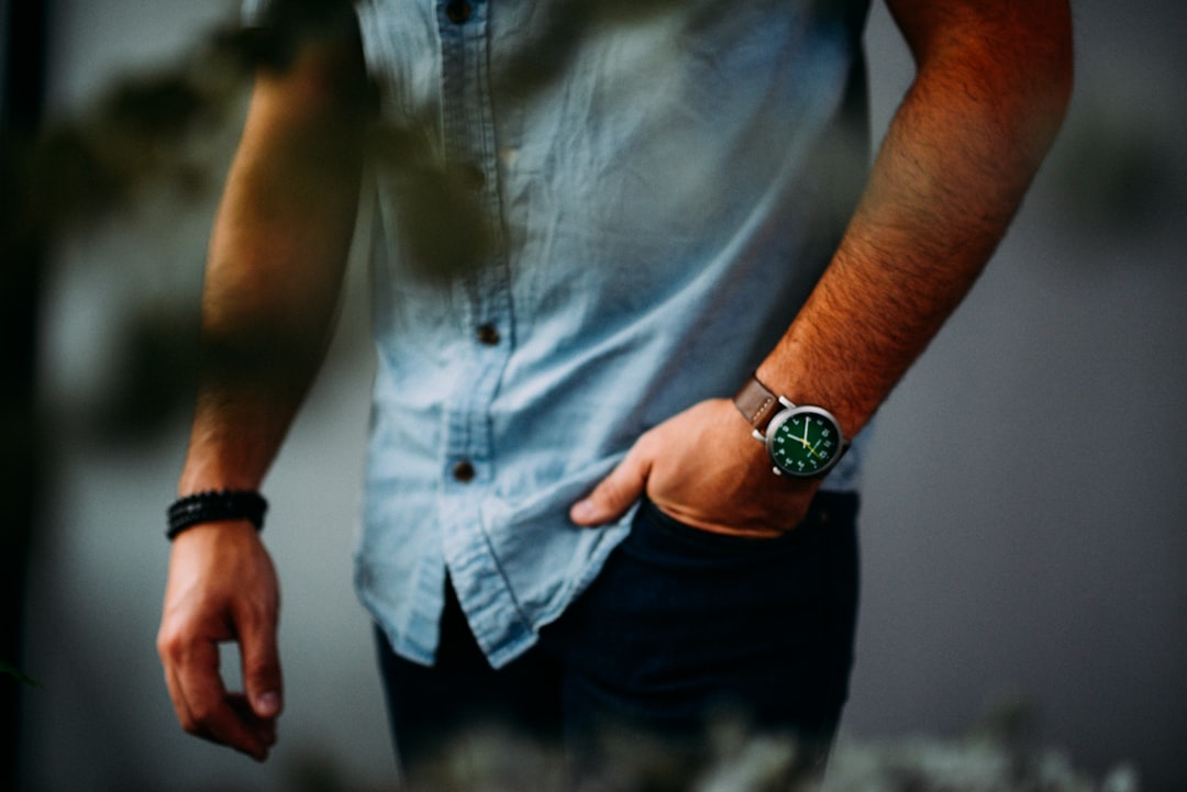 Photo denim shirt