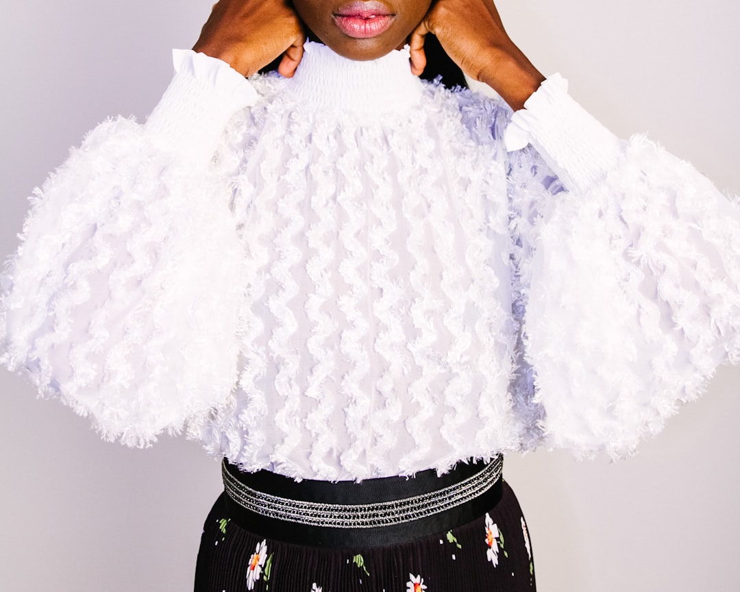 Photo peplum top